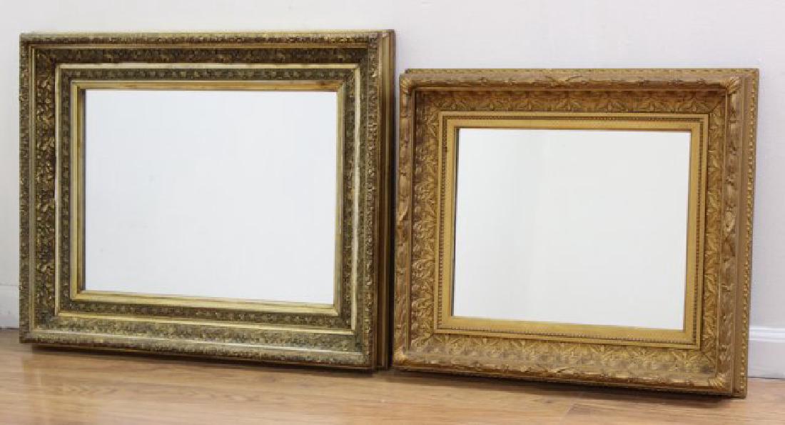2 Antique Gold Leaf Wood Frames (1 of 3)