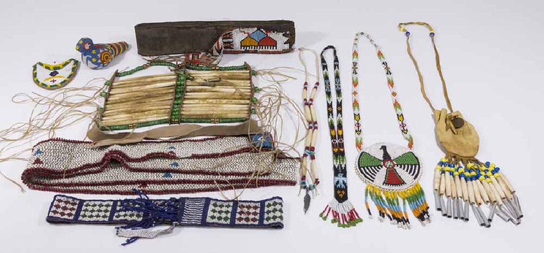 10 Indian Beadwork Pieces (1 of 5)