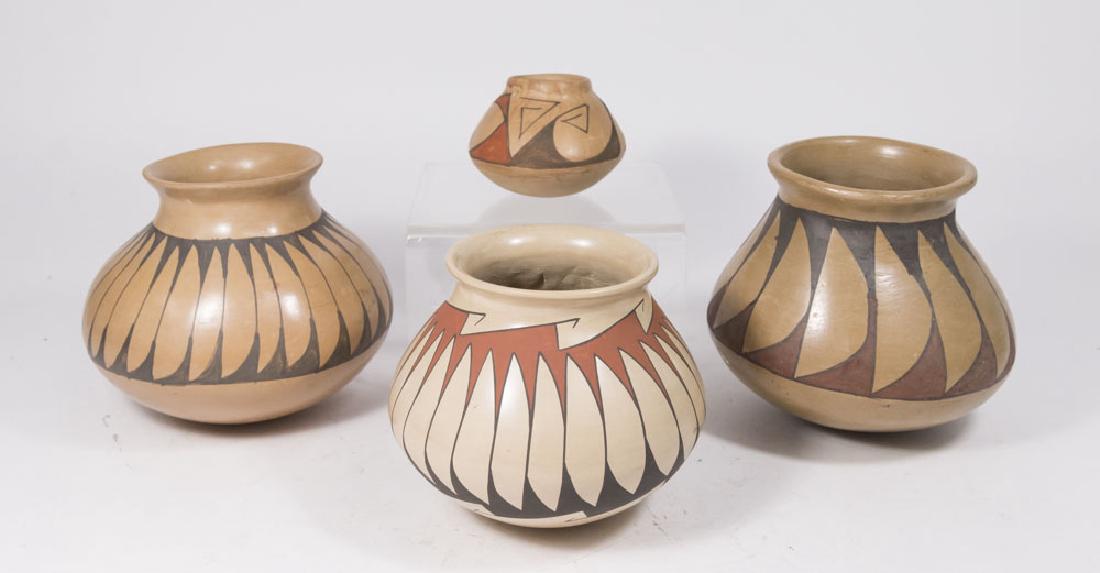 Lot 4 Mata Ortiz, Mexico Pottery Vases (1 of 5)