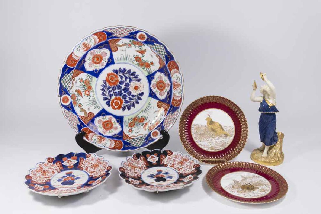 Imari, Copeland, & Royal Worcester Pieces (1 of 9)