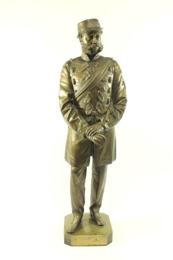 T. Fowke, Bronze Statue of Soldier (1 of 6)