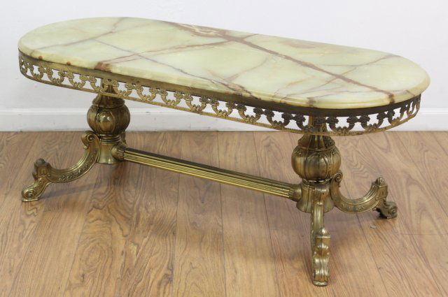 Bronze & Onyx Top Coffee Table (1 of 6)