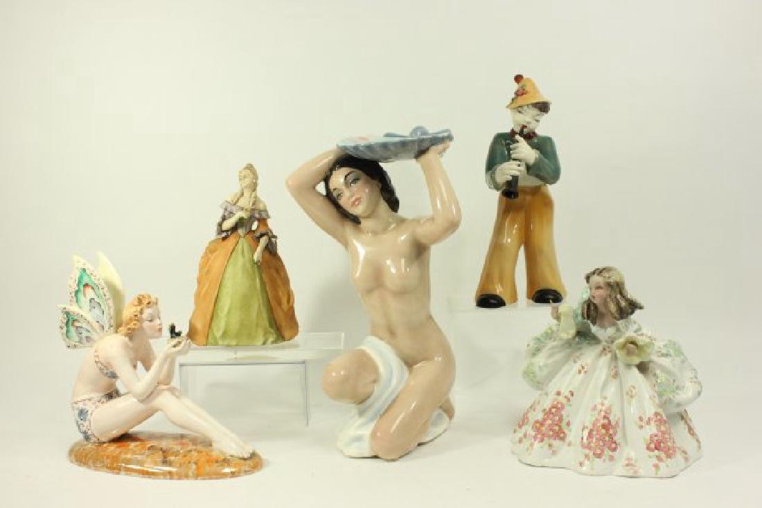 5 Ceramic Figurines (1 of 6)
