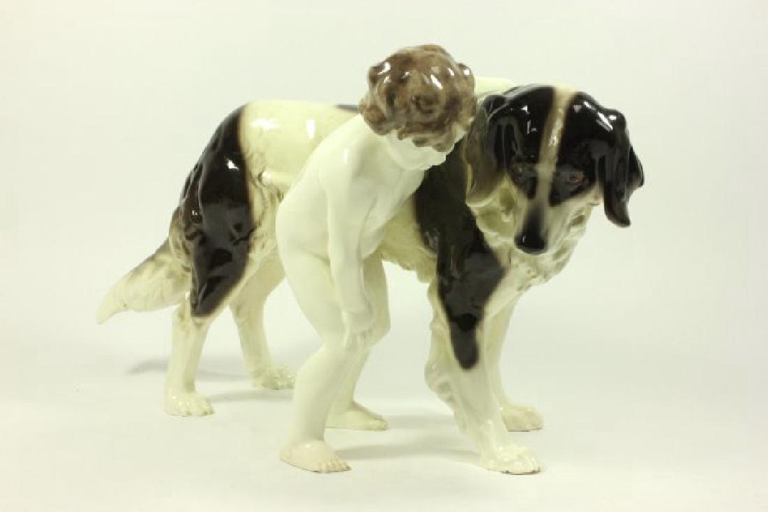 Large Art Deco Goldscheider Ceramic Grouping (1 of 6)