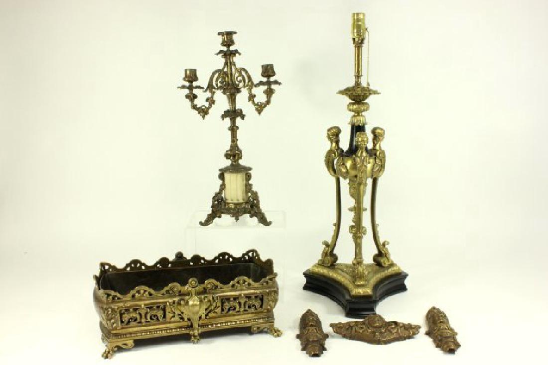 Group Lot of Bronze Items (1 of 10)