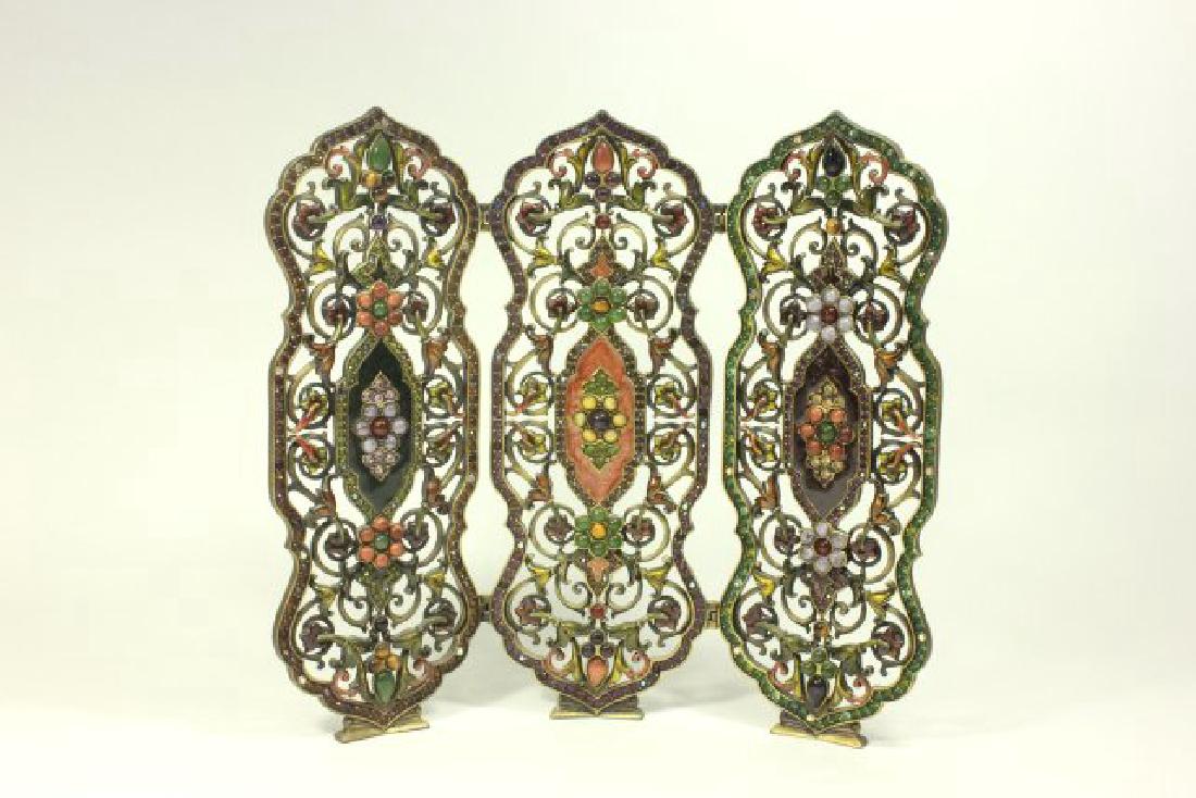 Jay Strongwater 3-Part Table Screen (1 of 6)