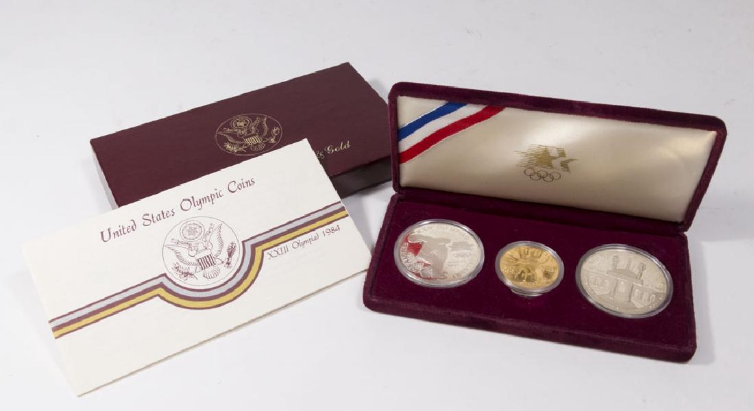 1984 Olympic Proof Coin Set (1 of 4)