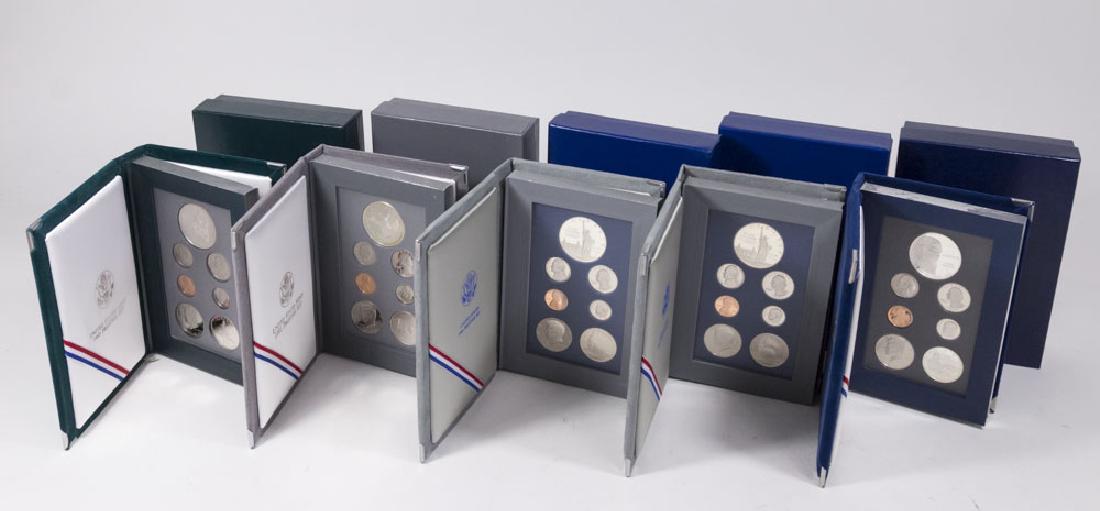 Lot 5 US Proof Prestige Sets (1 of 7)