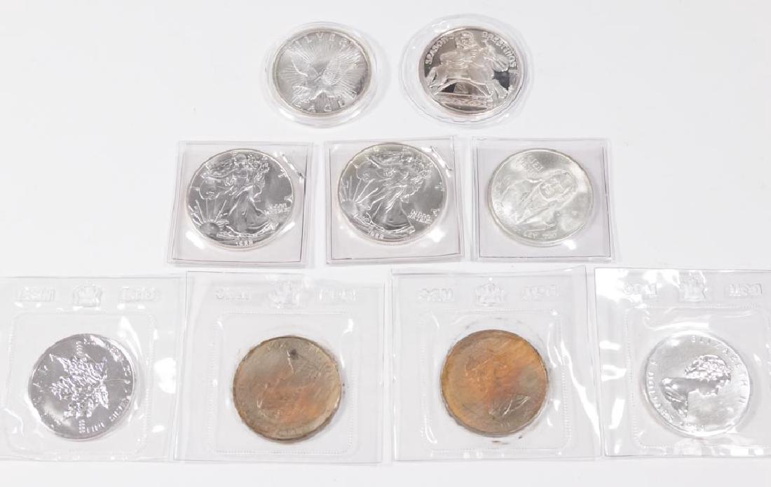 Lot 9 Silver Coins (1 of 6)