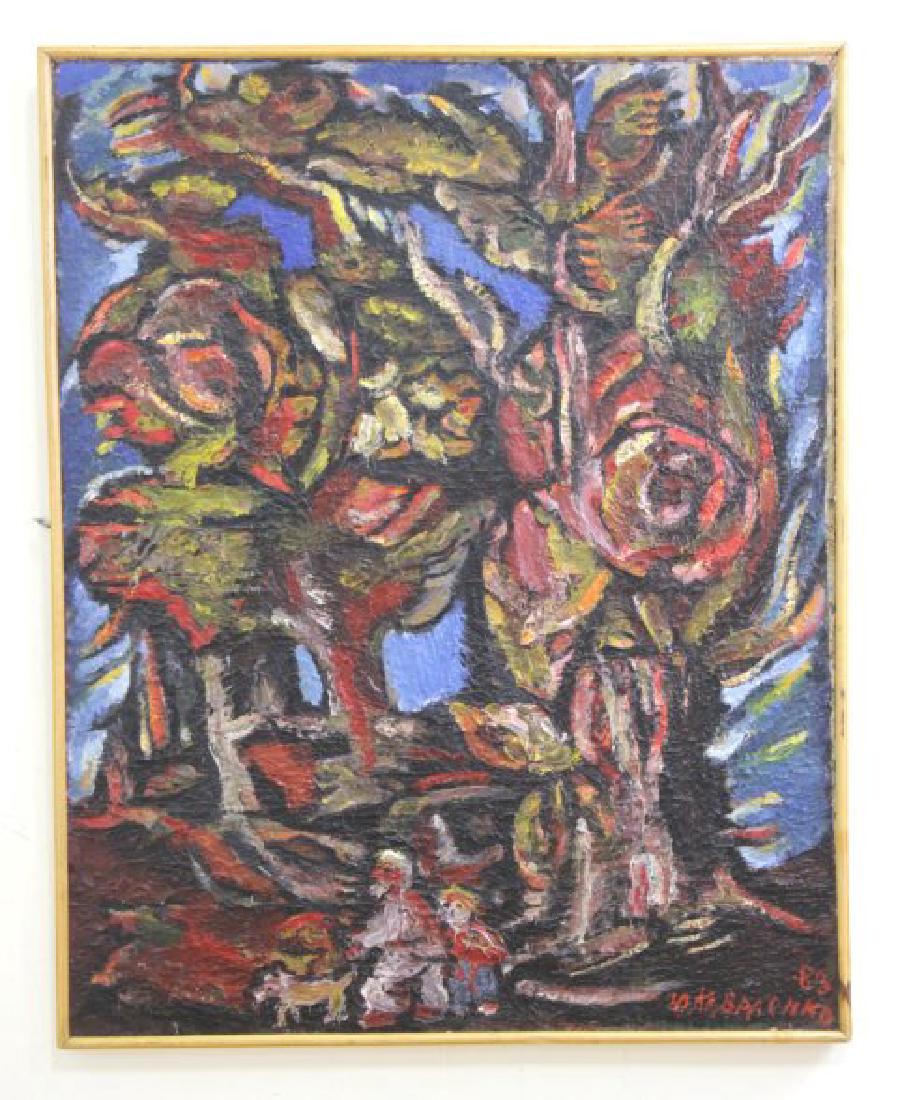 Yuri Kovalenko, Abstract Forest Landscape (1 of 4)