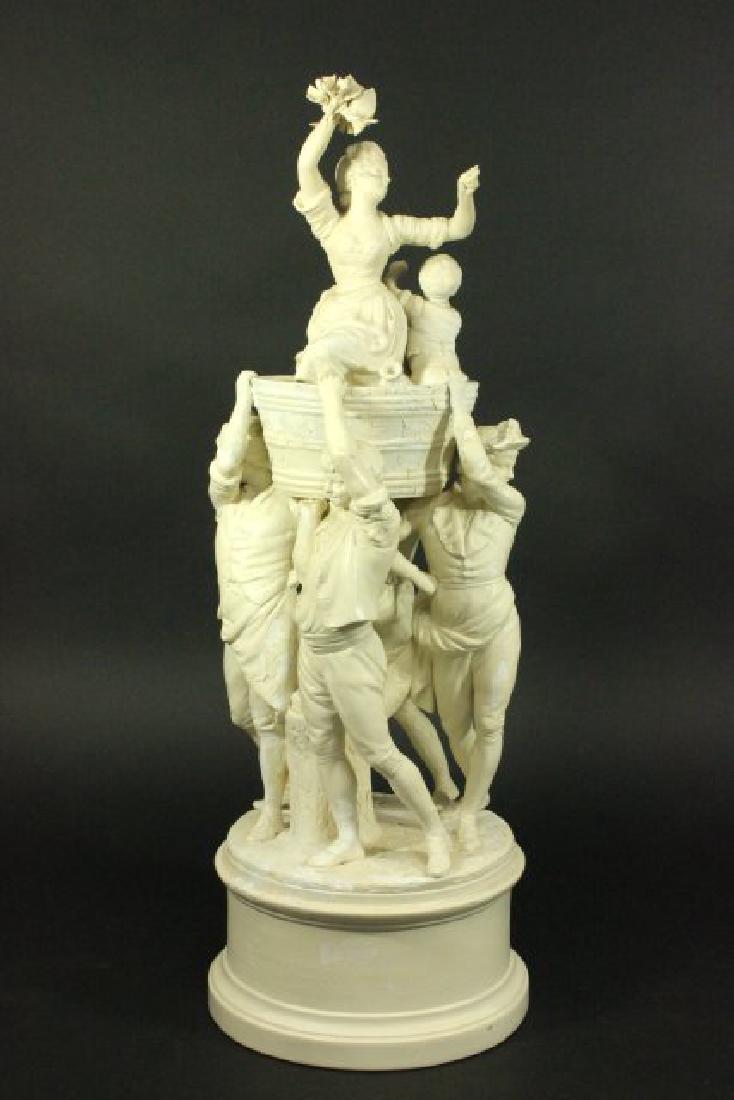 Bisque Parian Figural Centerpiece (1 of 8)