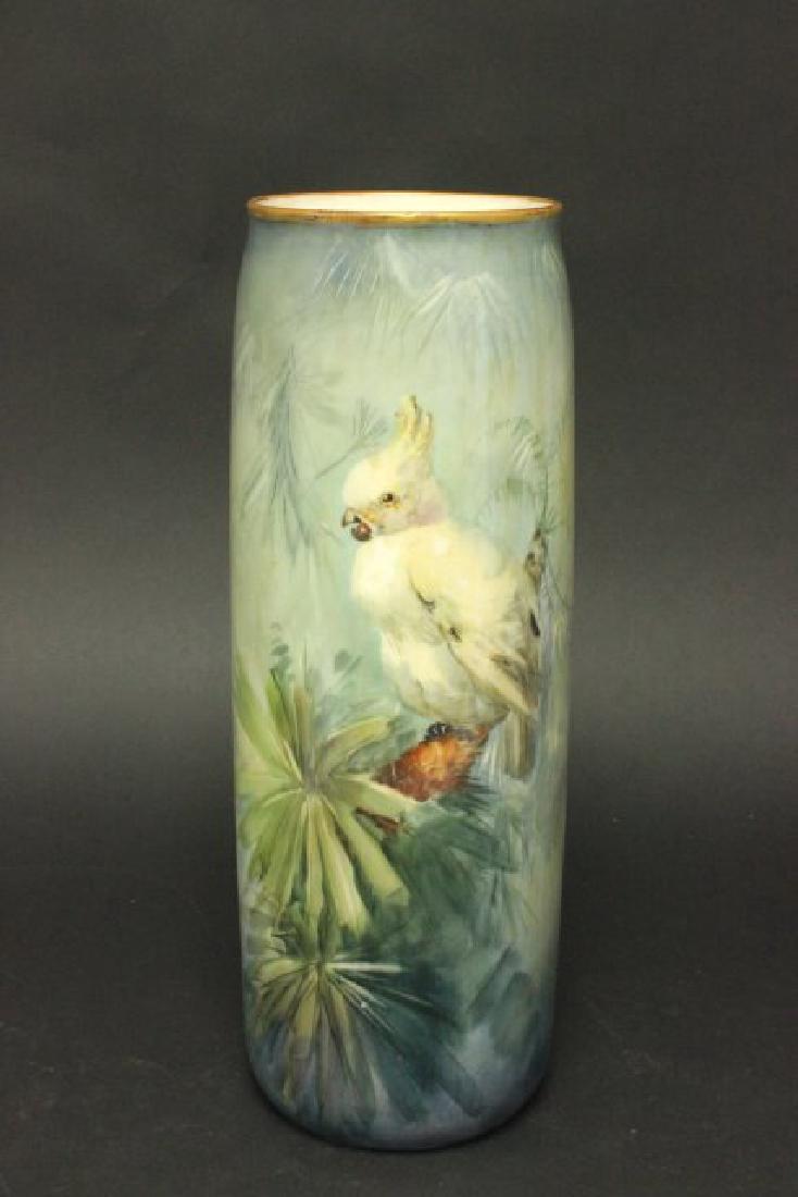 Belleek Porcelain Hand Painted Vase (1 of 5)