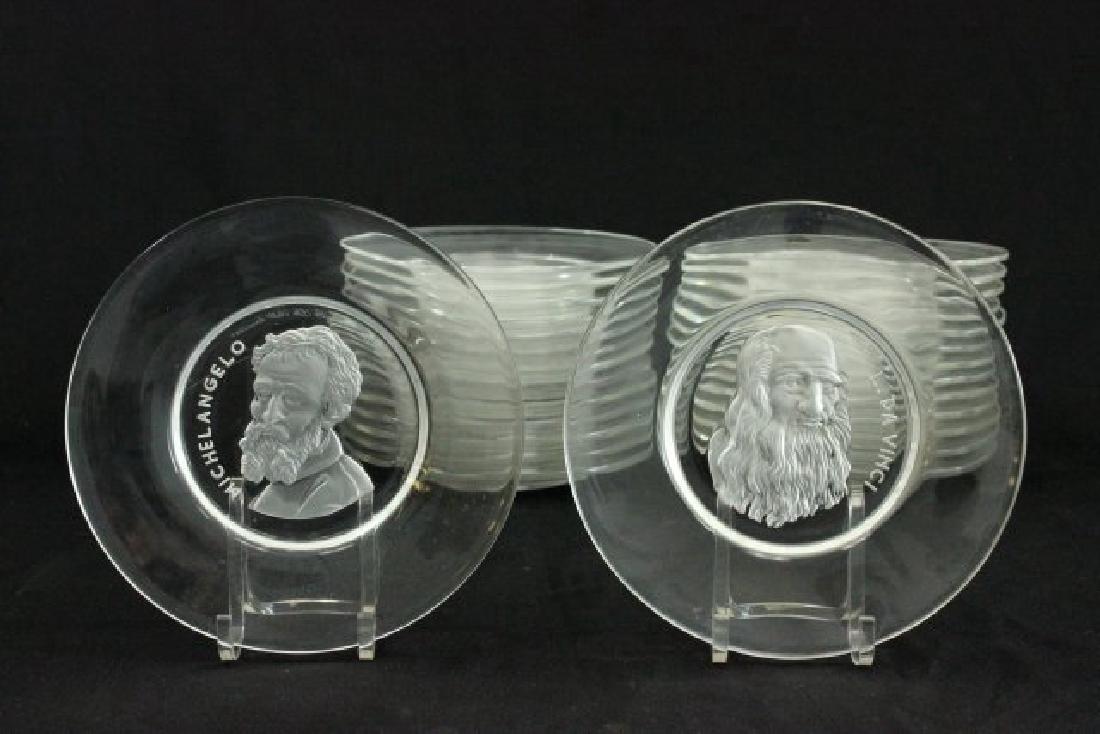 28 Limited Edition Val St. Lambert Plates (1 of 7)