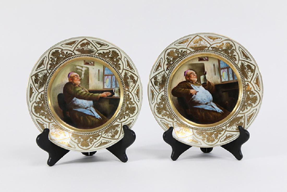 2 Augustus Rex Mark Porcelain Plates (1 of 3)