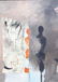 Emile Marze, "Interieur Aux Hombres"