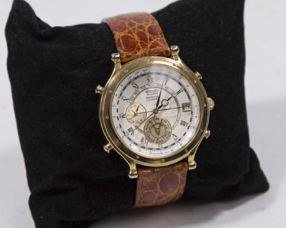 Seiko Perpetual Calendar Quartz Men's Watch Seiko Perpetual Calendar Quartz Men's Watch