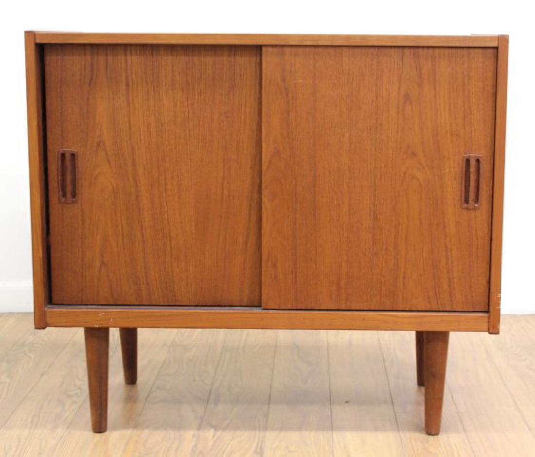 Danish Modern Teak Cabinet (1 of 4)
