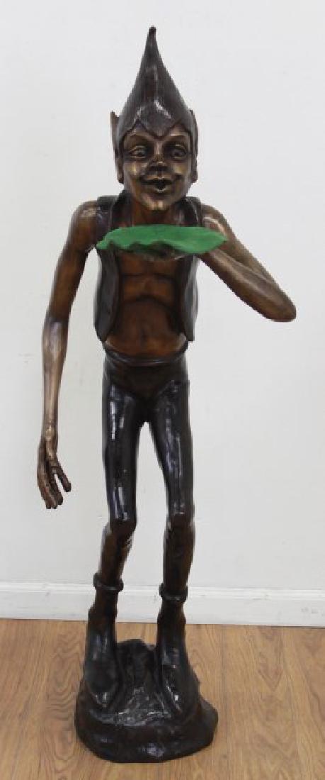 Life-Size Bronze Sculpture (1 of 4)