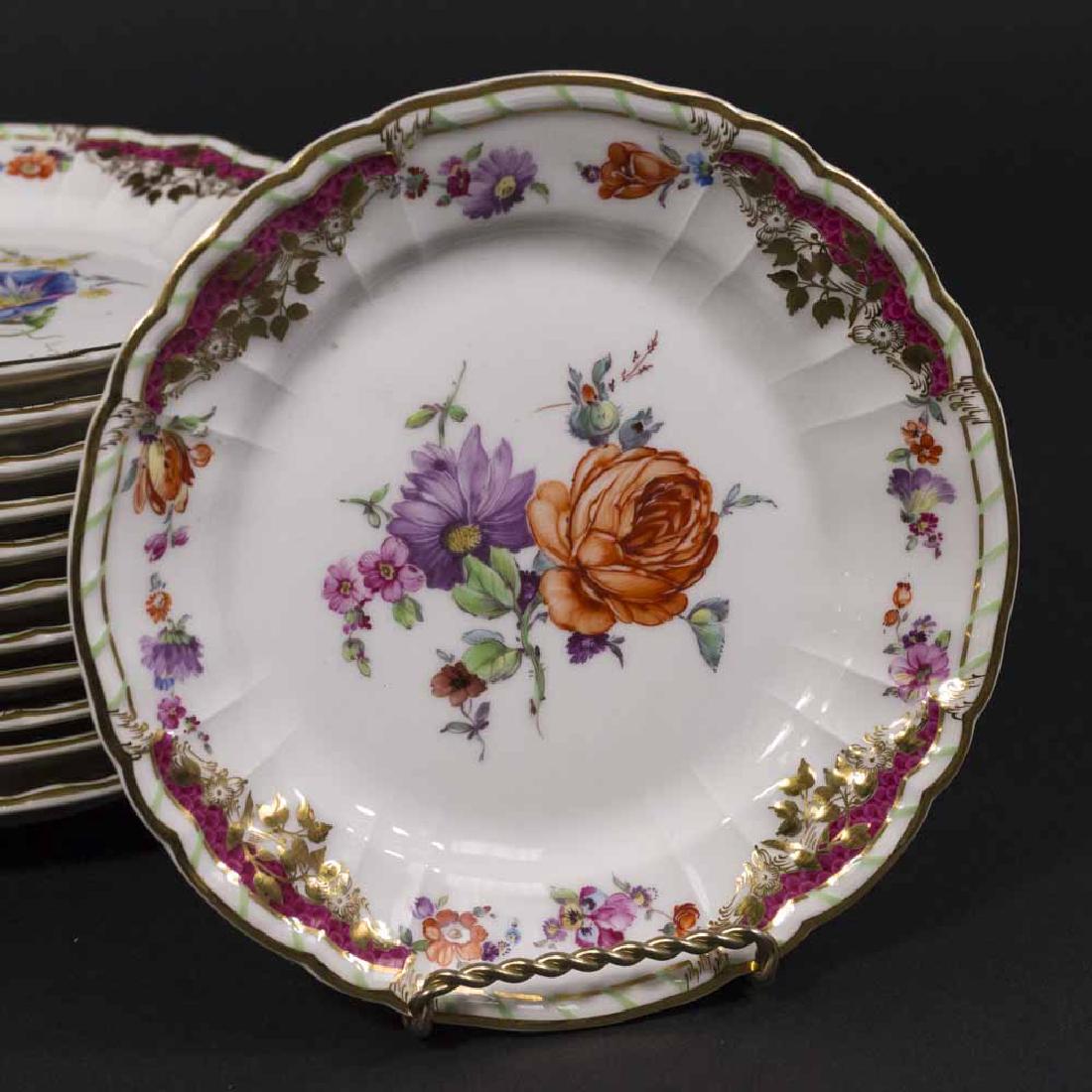 Set 12 KPM Old Berlin Bread Plates (1 of 5)