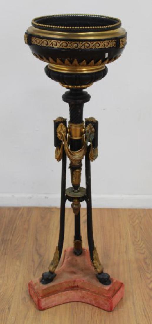 French 19th C. Louis XVI Style Bronze Jardiniere (1 of 4)