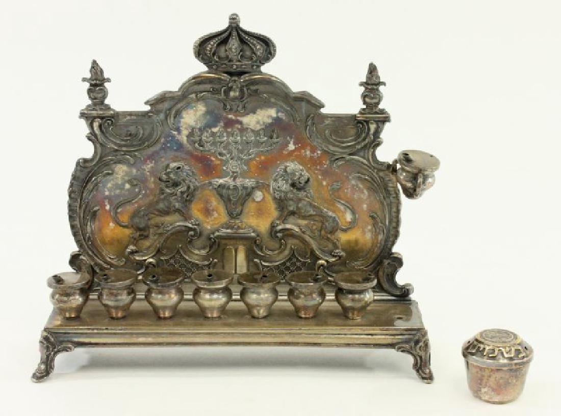 2 Judaica Silverplate Pieces (1 of 7)