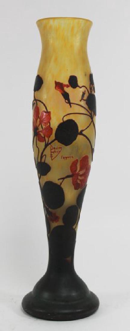Daum Nancy Floral Cameo Vase (1 of 5)