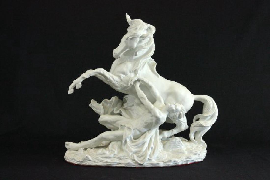 Dresden German Unglazed Porcelain Molly Horse (1 of 5)