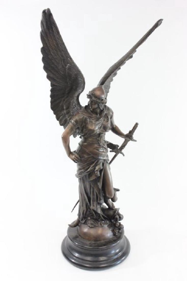Contemporary Bronze Sculpture, Winged Victory (1 of 6)