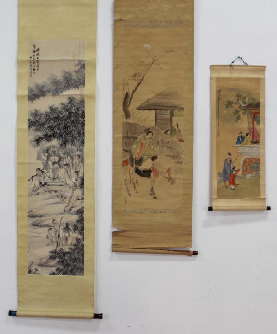 3 Chinese Scrolls (1 of 5)