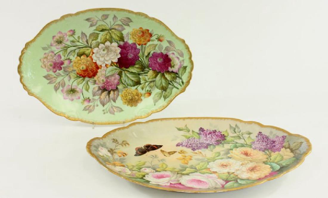 2 Limoges Handpainted Platters (1 of 5)