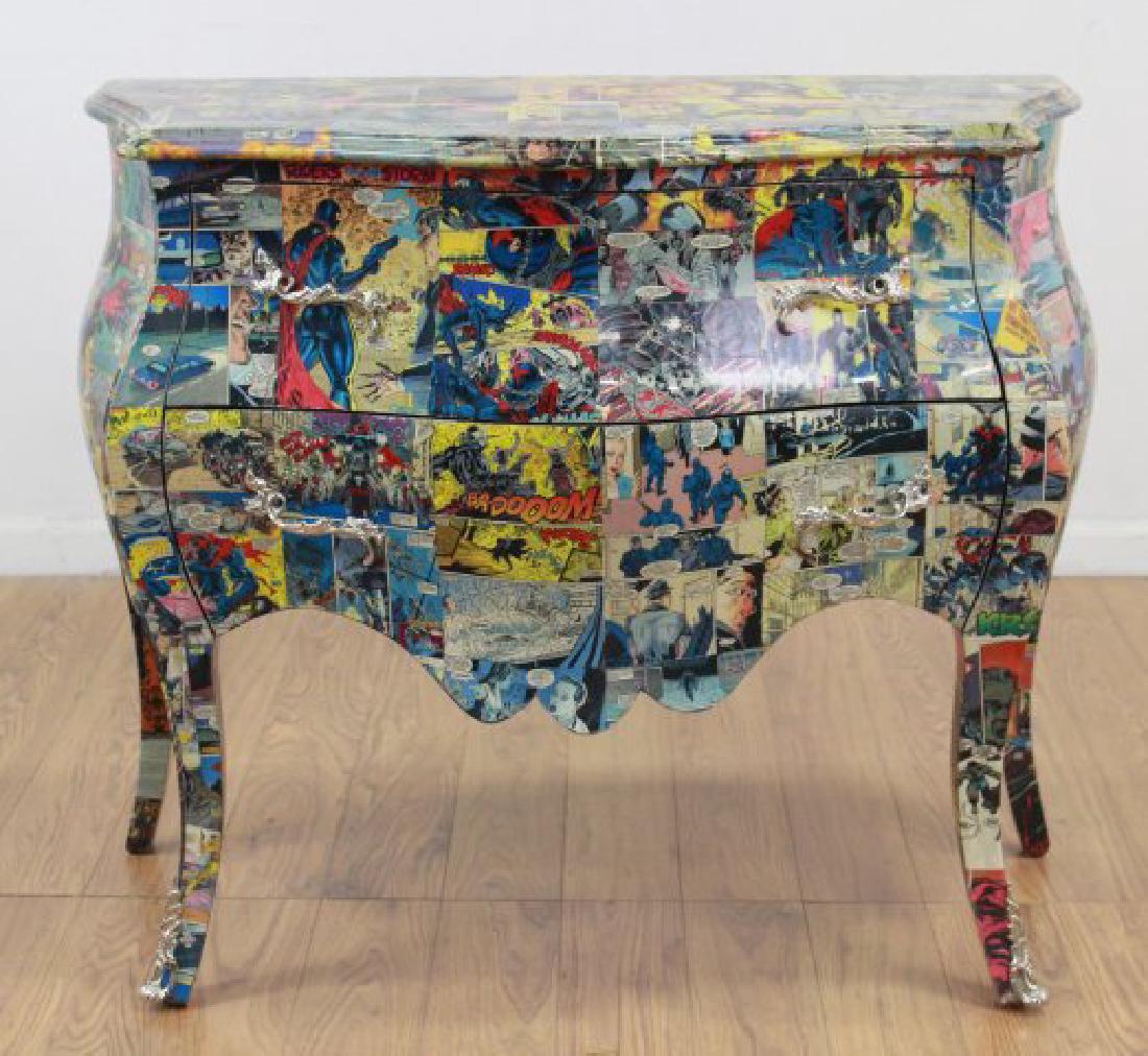 Large Bombe Shaped Commode (1 of 6)