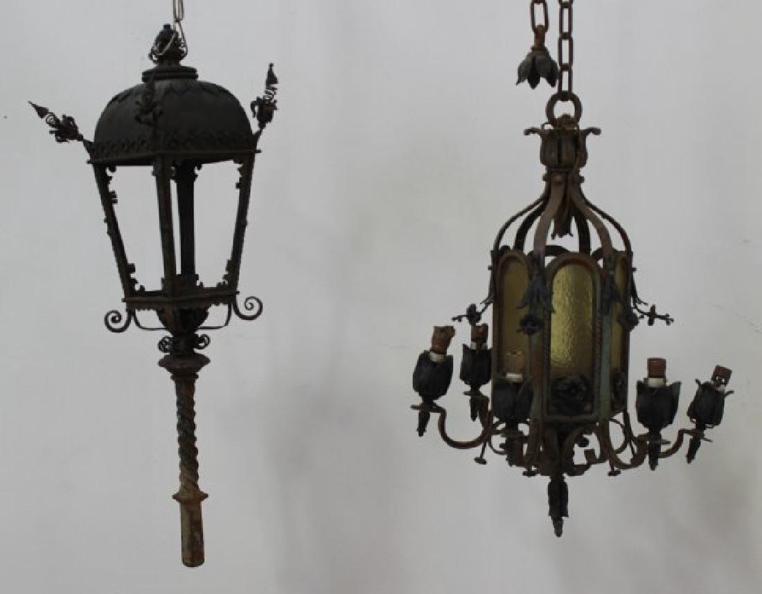 Antique Lantern & Gothic Style Chandelier (1 of 3)