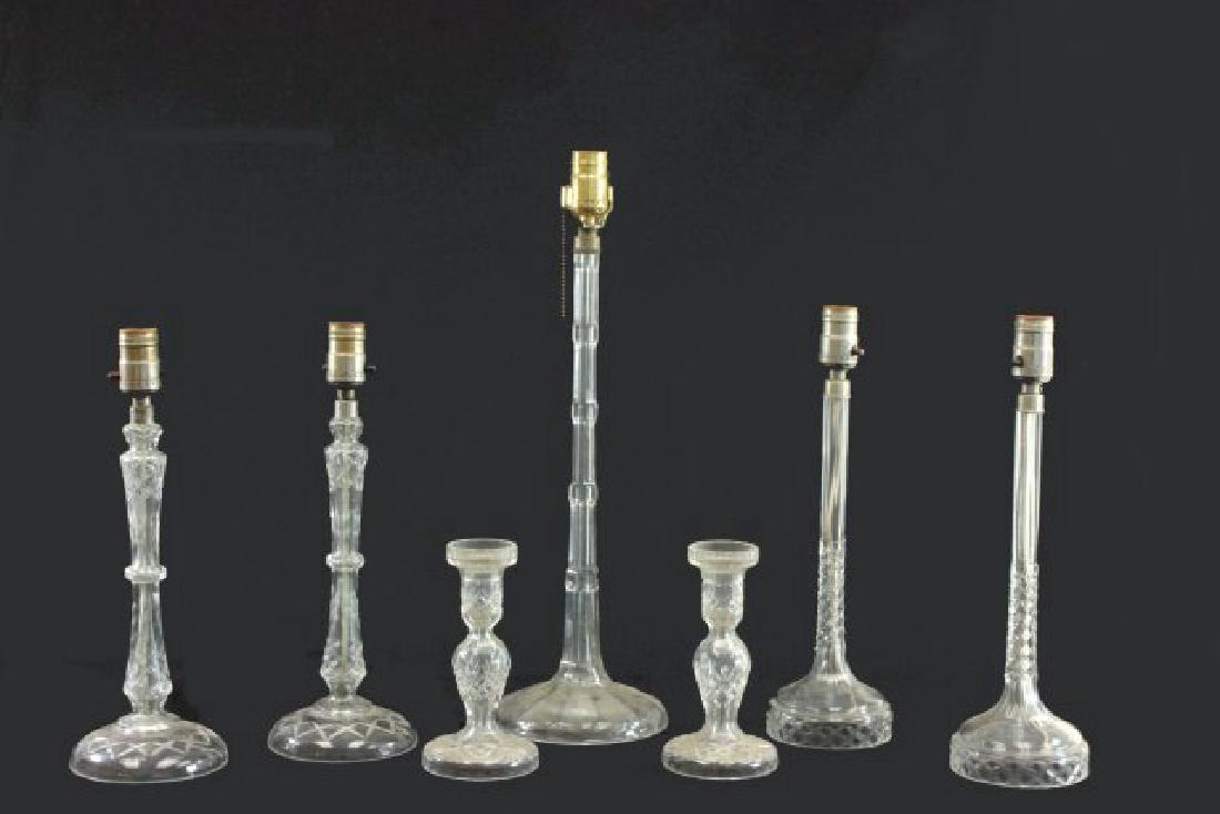 5 Victorian Style Lamps & Pair Candlesticks (1 of 5)