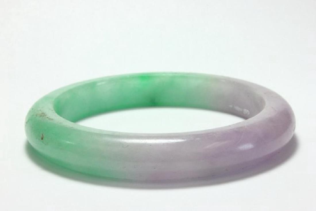 Jade Bangle: Approx. 3" diameter.