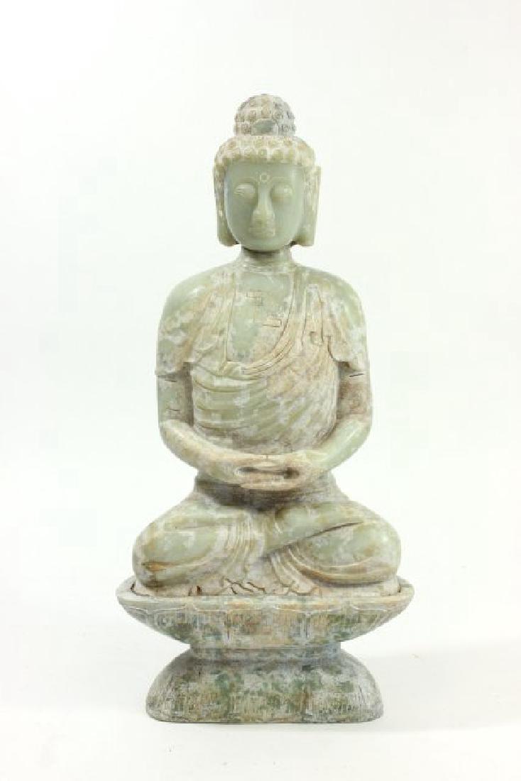 Chinese Jade Buddha Figure (1 of 5)