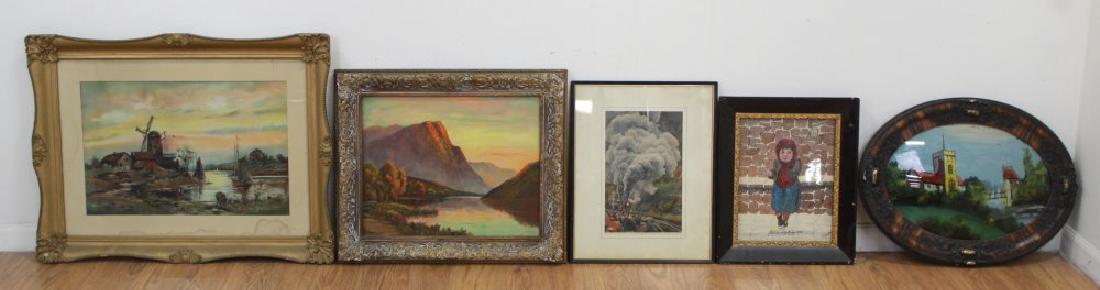 Group Lot of 5 Artworks (1 of 6)