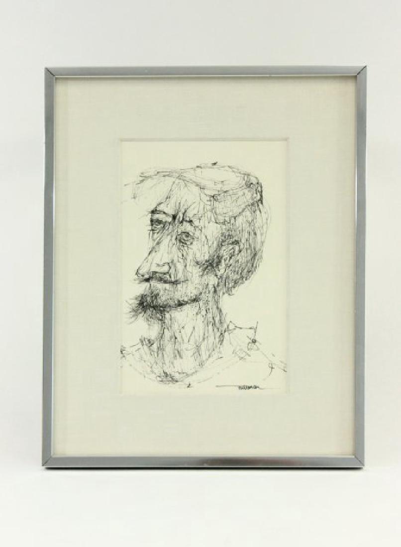 Leonardo Nierman, Self Portrait (1 of 3)