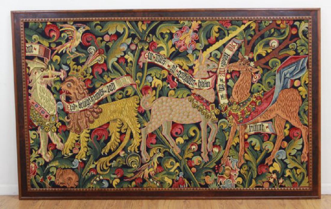 French Framed Tapestry After the Antique (1 of 4)