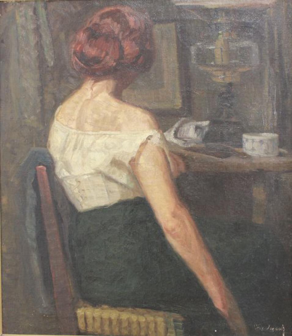 Christian Aigens, Portrait of a Seated Lady (1 of 4)