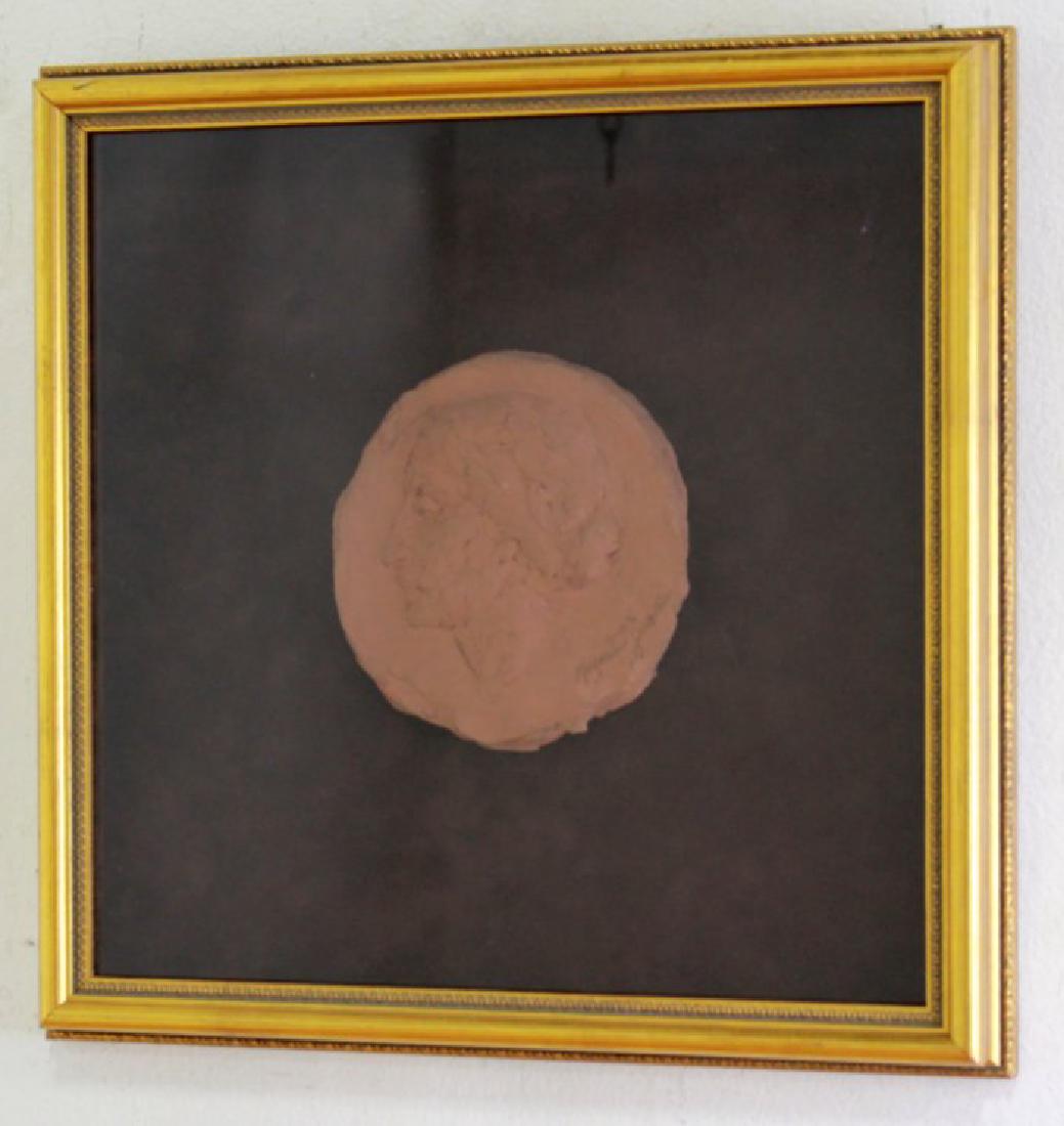 André Huguenin-Dumittan, Terracotta Portrait Lady (1 of 4)