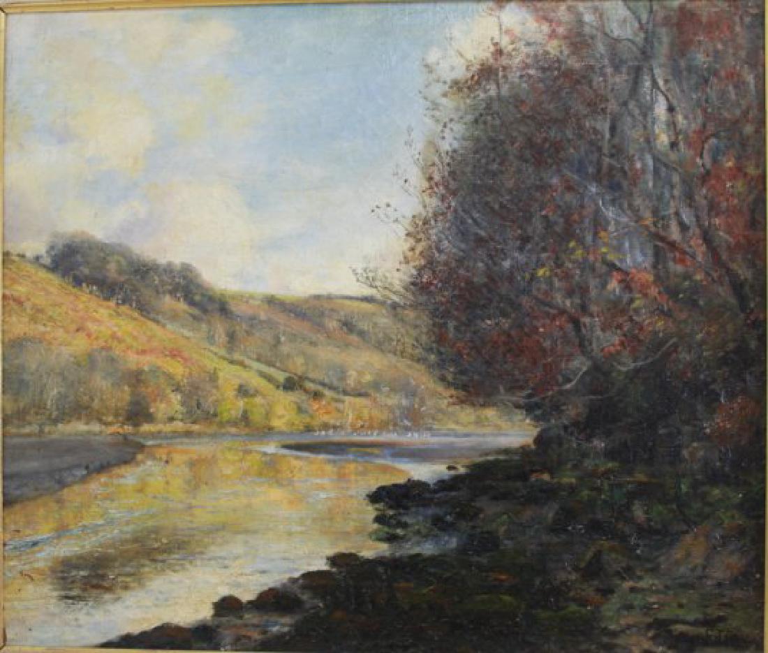 Charles James Fox, Winter in the West Looe Estuary (1 of 5)