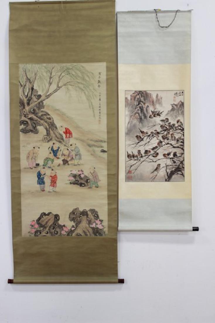 2 Chinese Scrolls (1 of 6)