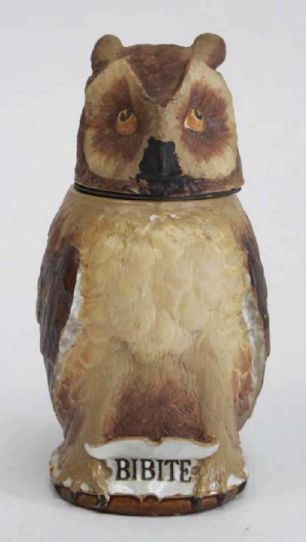 Villeroy & Boch Owl Stein Mettlach (1 of 8)
