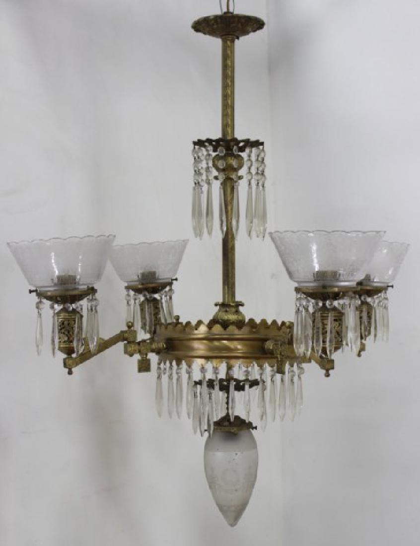 Aesthetic Movement Gasolier (1 of 6)