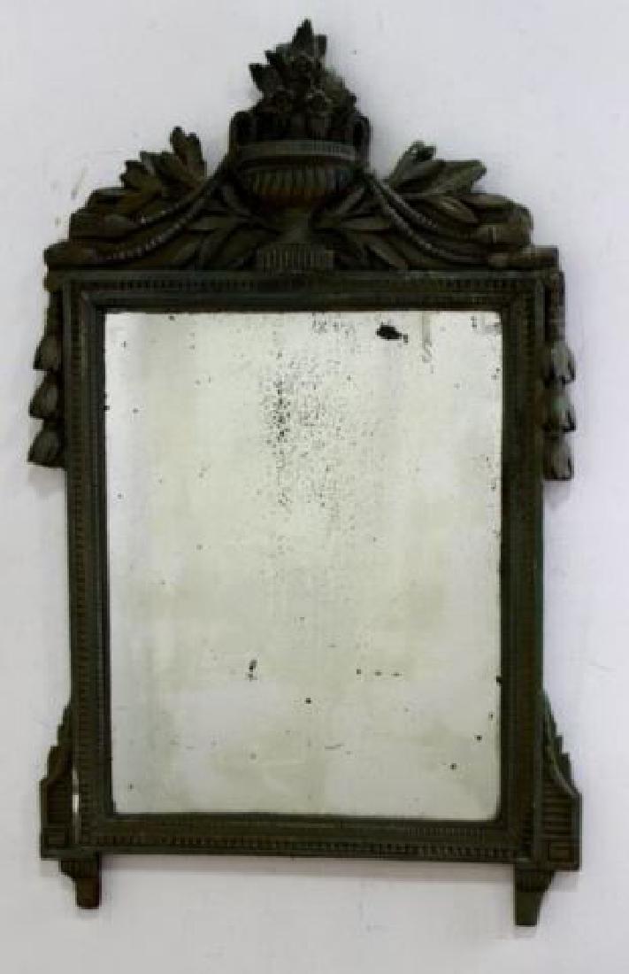 :Late 18th Century Carved Wood & Gesso Mirror (1 of 4)