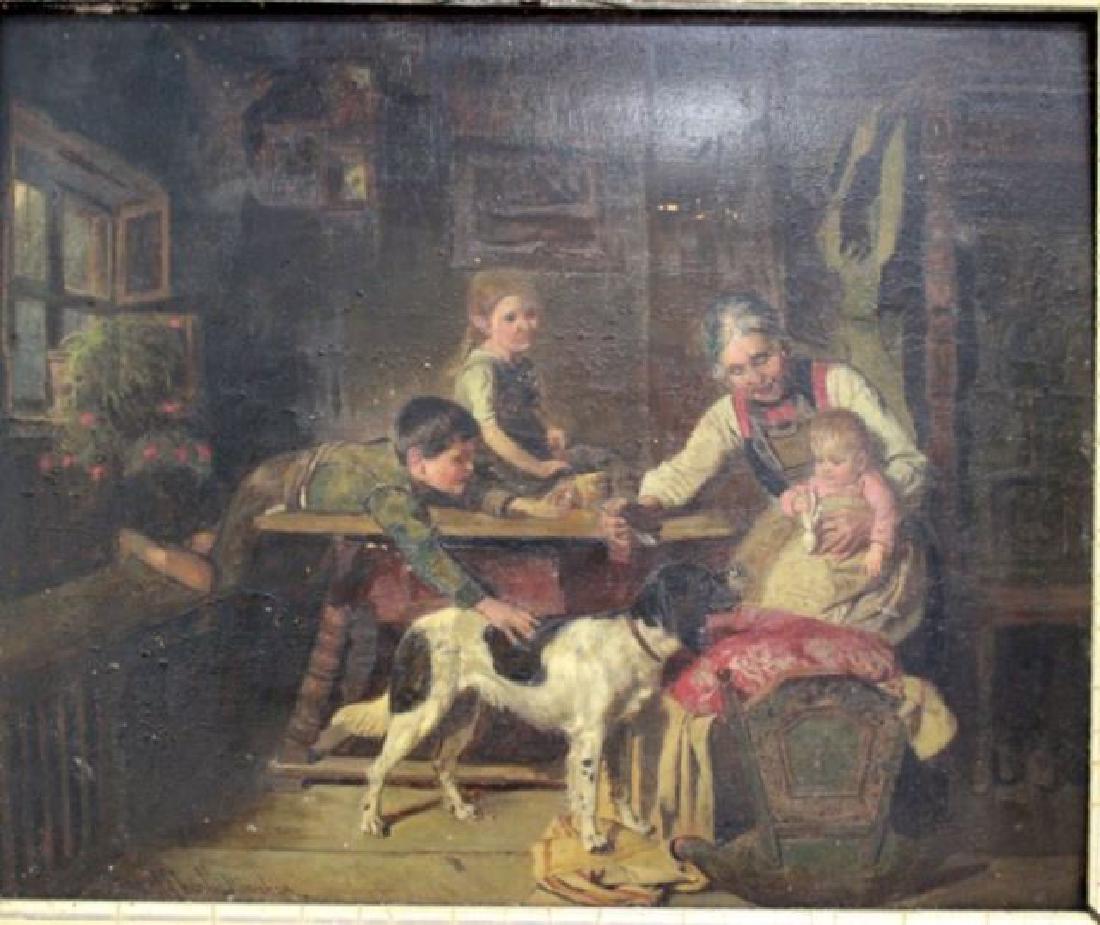 :Adolf Eberle, Interior Scene (1 of 5)