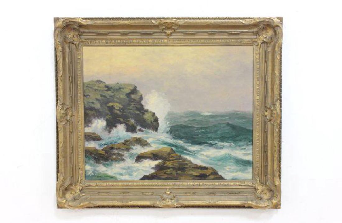 :Wm. Reuben Clark Wood, "Rocky Coast Line" (1 of 5)