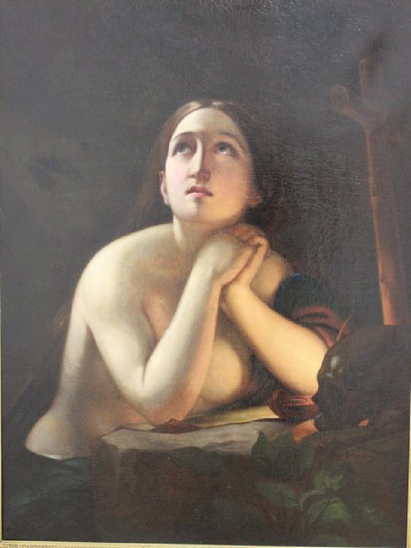19th Century Painting of Maria Magdalena (1 of 4)
