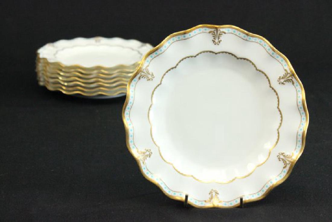 8 Royal Crown Derby Lombardy Pattern Salad Plates (1 of 4)