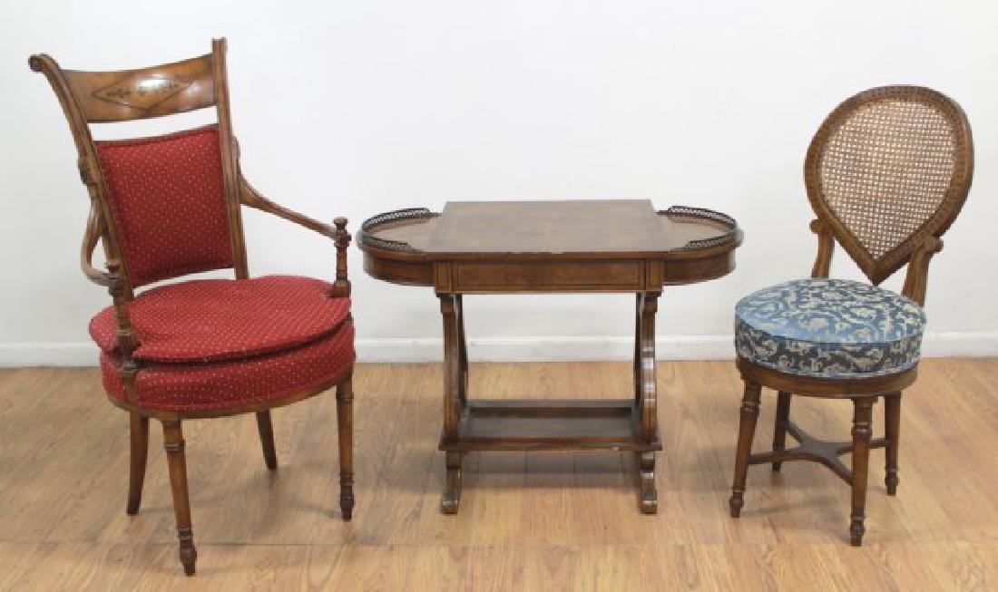 Regency Style Brass Gallery Desk (1 of 6)